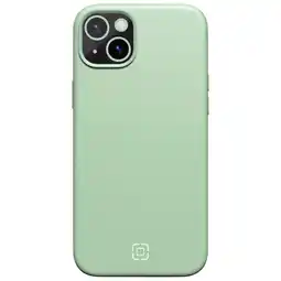 Best Buy Incipio Sensor Silicone Fitted Hard Shell with Lens Protector for iPhone 15 Plus/14 Plus - Sage offer