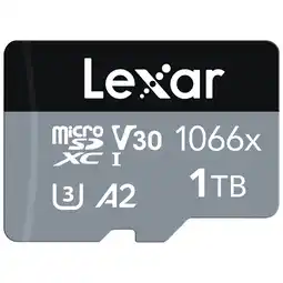 Best Buy Lexar Professional 1066x 1TB 160MB/s microSDXC Memory Card offer