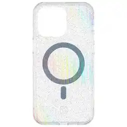 Best Buy Incipio Forme Fitted Hard Shell Case with MagSafe for iPhone 15 Pro Max - Silver Glitter offer