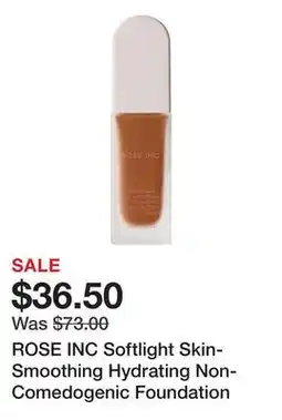 Sephora ROSE INC Softlight Skin-Smoothing Hydrating Non-Comedogenic Foundation offer