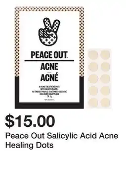 Sephora Peace Out Salicylic Acid Acne Healing Dots offer