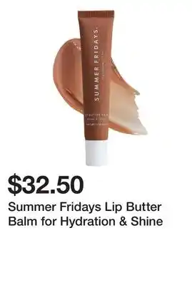 Sephora Summer Fridays Lip Butter Balm for Hydration & Shine offer