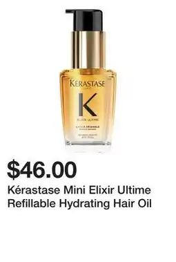 Sephora Kérastase Mini Elixir Ultime Refillable Hydrating Hair Oil offer