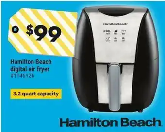 Giant Tiger Hamilton Beach digital air fryer offer