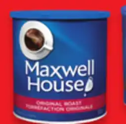 Walmart Maxwell House Ground Coffee offer