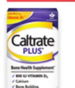 Walmart Caltrate Bone Health Supplement offer