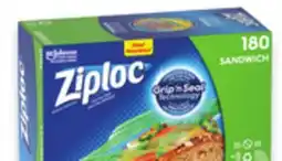 Walmart Ziploc Sandwich Bags offer