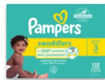Walmart Pampers Swaddlers Huge Pack Diapers offer