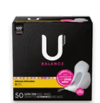Walmart U By Kotex Jumbo Pack Premium Pads, Tampons or Liners offer