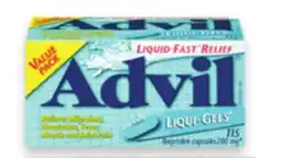 Walmart Advil Value Packs 115s offer