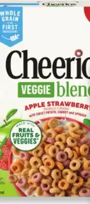 Walmart Cheerios Veggie Blends Cereal offer