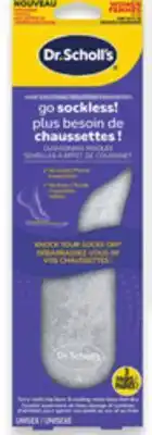 Walmart Dr. Scholl's Go Sockless! Insoles offer
