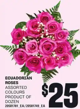 Independent Grocer ECUADORIAN ROSES offer
