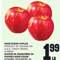 Independent Grocer HONEYCRISP APPLES offer