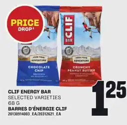 Independent Grocer CLIF ENERGY BAR, 68 G offer