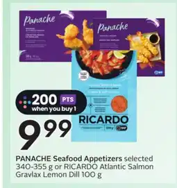 Sobeys PANACHE Seafood Appetizers offer