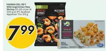 Sobeys MARINA DEL REY Wild Argentinian Raw Shrimp offer