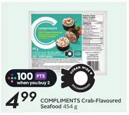 Sobeys COMPLIMENTS Crab-Flavoured Seafood offer