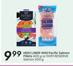 Sobeys HIGH LINER Wild Pacific Salmon Fillets offer