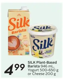Sobeys SILK Plant-Based Barista offer