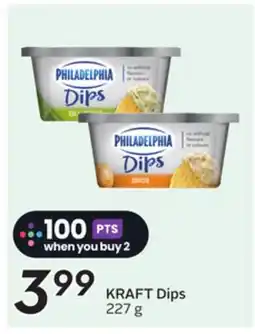 Sobeys KRAFT Dips offer