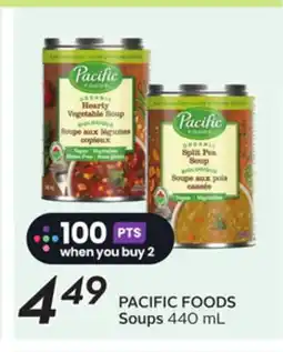 Sobeys PACIFIC FOODS Soups offer