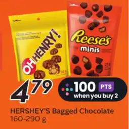 Sobeys HERSHEY'S Bagged Chocolate offer