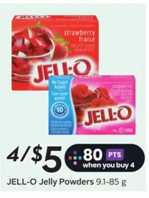 Sobeys JELL-O Jelly Powders offer