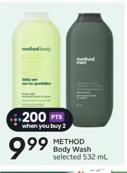Sobeys METHOD Body Wash offer