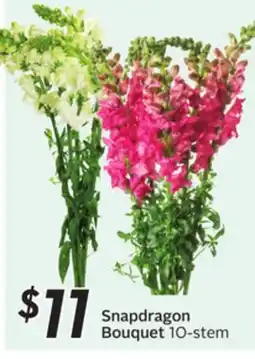 Sobeys Snapdragon Bouquet offer