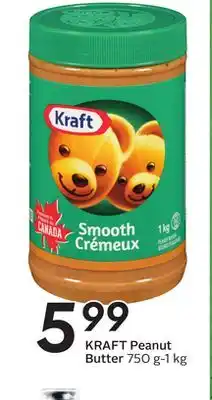 Sobeys KRAFT Peanut Butter offer