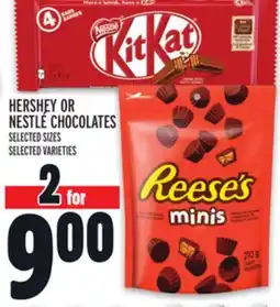 Metro HERSHEY OR NESTLÉ CHOCOLATES offer