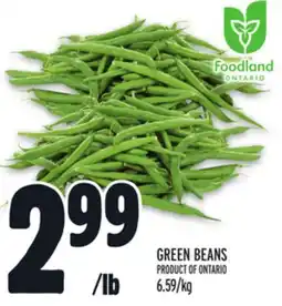 Metro GREEN BEANS offer