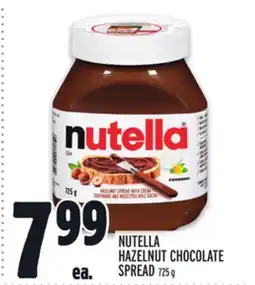 Metro NUTELLA HAZELNUT CHOCOLATE SPREAD offer