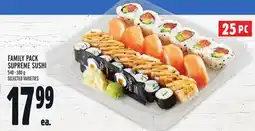 Metro SUPREME SUSHI offer