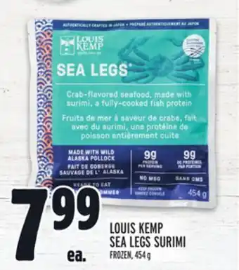 Metro LOUIS KEMP SEA LEGS SURIMI offer