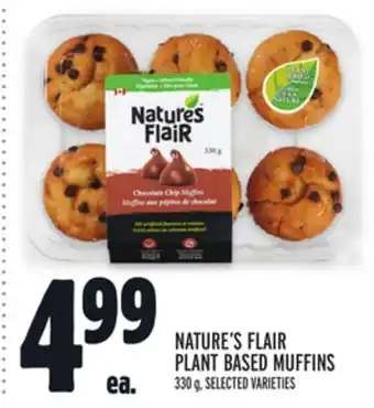 Metro NATURE'S FLAIR PLANT BASED MUFFINS offer