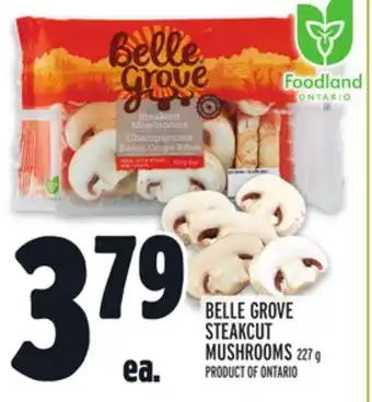 Metro BELLE GROVE STEAKCUT MUSHROOMS offer