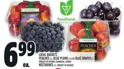 Metro LOCAL BASKETS PEACHES offer