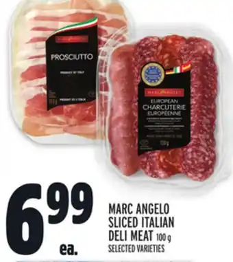 Metro MARC ANGELO SLICED ITALIAN DELI MEAT offer