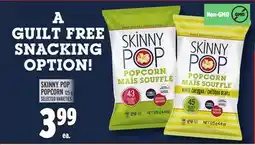 Metro SKINNY POP POPCORN offer