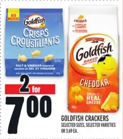 Metro GOLDFISH CRACKERS offer
