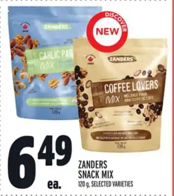 Metro ZANDERS SNACK MIX offer