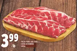 Metro FRESH PORK SIDE RIBS CENTRE CUT REMOVED offer