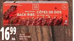 Metro THE KEG PORK BACK RIBS offer