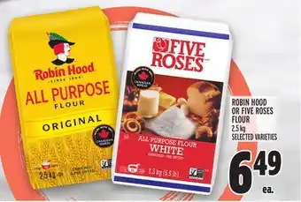 Metro ROBIN HOOD OR FIVE ROSES FLOUR offer