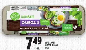 Metro LIFE SMART OMEGA 3 EGGS offer