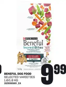 Loblaws BENEFUL DOG FOOD, 1.6/1.8 KG offer