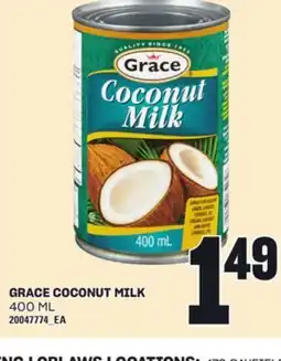Loblaws GRACE COCONUT MILK, 400 ML offer