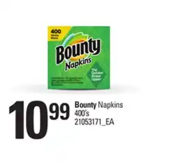 Loblaws BOUNTY NAPKINS, 400's offer